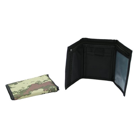 MKM ( 02-90-07 ) ASK-101 ( 1.SERİ ) ( CIRTLI ) ( SADE KAMUFLAJ DESEN ) ASKER CÜZDAN*12X40