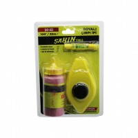 İBİCO LAYOUT SET 47-672 ( ÇIRPI İPİ & SU TERAZİSİ SETİ ) ( 15'/50M & 110 GR & TOZ BOYALI )*60