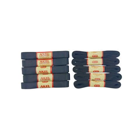 AKEL ( 2CMX10MT ) ( POŞETLİ ) ( SİYAH ) KURDELE*10X50
