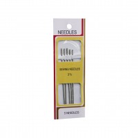 İBİCO İ20-009 SEWING NEEDLES ( 5PCS ) ( 3 ½ = 8.6CM ) YORGAN İĞNESİ*50X50