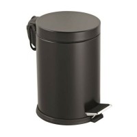 LALEZAR LZR-811-S ( 3LT ) ( SİYAH ) PEDALLI METAL ÇÖP KOVASI*8