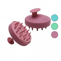 KRT-1052 ( SİLİKON DİKEN UÇLU=19PCS ) ( PRATİK ) SAÇ MASAJ & DUŞ FIRÇASI ( RENKLİ PLASTİK SAP )*240