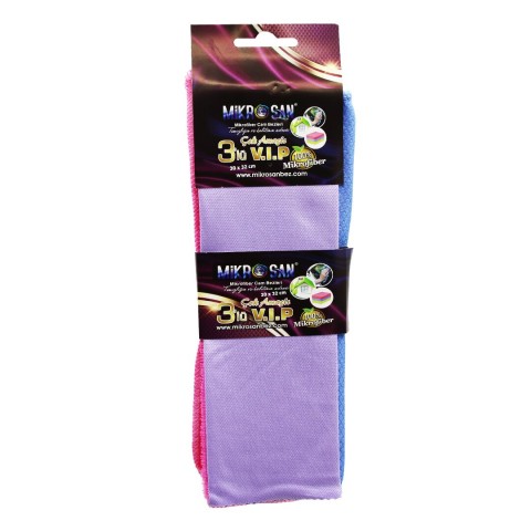 MİKROSAN ( 3LÜ & VİP SET ) MİKROFİBER BEZ 30X32CM.*400