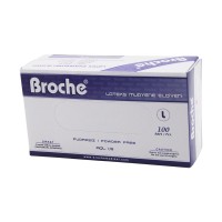 BROCHE BİMEL BEYBİ ( L ) ( PUDRASIZ ) LATEKS MUAYENE ELDİVENİ ( 100LÜ )*1X20