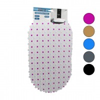 İBİCO İ21-002 (OVAL & EKO PVC) (+VANTUZ DESEN & ŞEFFAF RENKLİ) (122PCS VANTUZ) KAYDIRMAZ BANYO & KÜVET PASPAS(33X61CM)*120