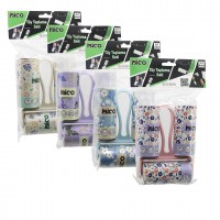 İBİCO İ21-046 (3PCS SET) ( Y SAP ) (YAPIŞKANLI) PRATİK TÜY TOPLAYICI RULO BANT ( 1-SAPLI=60 YAPRAK + 2-YEDEK=2X60) (PET SHOP)*12X8