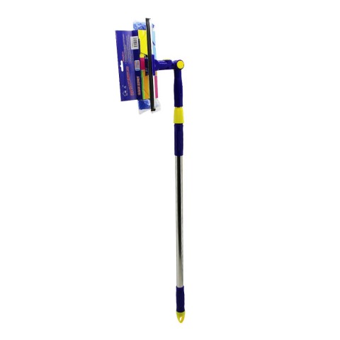 İBİCO İ21-017 STAR Q (2 BAŞLI=CAMSİL ÇEKPAS & M.FİBER MOP=24.5CM) (360° BAŞLIK) (CAMSİL & MOP) (UZAYAN METAL & PLS.SAP= 85-133CM)*72