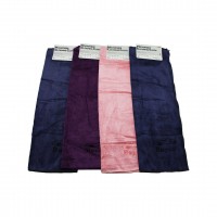 QAOYON MICROFIBRE CLEANING CLOTH BAYSA-1657 ( 40 X 60CM ) ( KADİFE MODEL LÜKS ) ( RENKLİ MİKROFİBER ) TEMİZLİK BEZİ*24X20