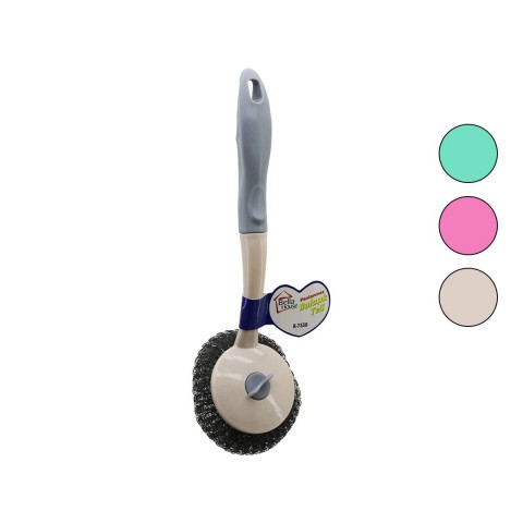 BELLA HOUSE K-7330 BULAŞIK TELİ UZUN SAPLI LÜKS*12X24