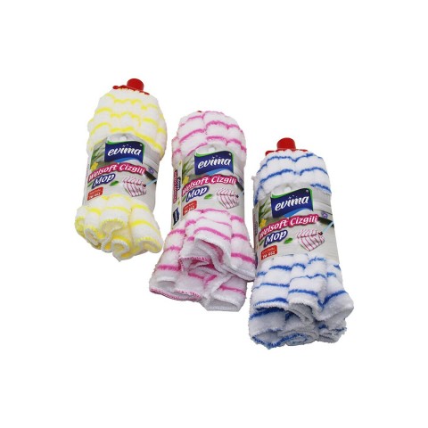 EVİMA TM-662 EKO WELSOFT ÇİZGİLİ ( HAVLU MOP )*100=K