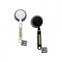 İBİCO İ21-107 BULAŞIK TEMİZLİK TOP TEL ( SİYAH & BEYAZ PLASTİK SAPLI )*50X10