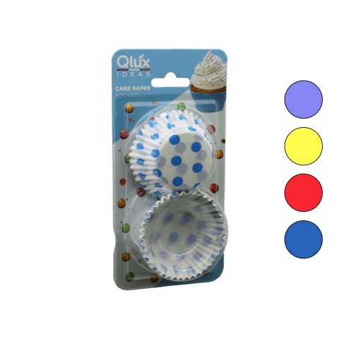 QLUX L-00169 ( BÜYÜK YUVARLAK & BROWNI ) ( KARTELA ) ( KAĞIT ) KEK KAPSÜLÜ*50