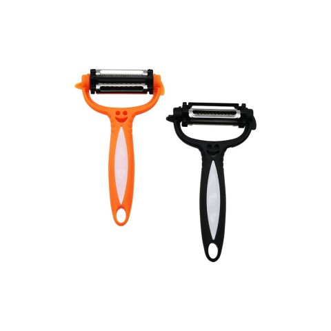 ROTO PEELER-166 ( 3İN1 BAŞLI ) METAL SOYACAK ( RENKLİ PLASTİK SAPLI )*480