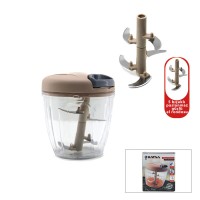 BAYSA-074 ( BÜYÜK & İPLİ ) SEBZE DOĞRAYICI EL RONDOSU ( 5 BIÇAKLI )*24