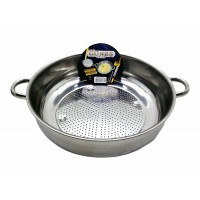 GÜNEŞ ( NO-3 ) ( 30CM ) ( BASIK ) SÜZEK METAL SÜZGEÇ ( KULPLU )*50