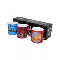 OS-PA ( LÜX ) ( İSTANBUL MANZARALARI ) SERAMİK KUPA İSTANBUL*36=K