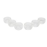 YAKUT-9997 ( 6PCS ) ( DÜZ CAM ) ( ÇİFT CİDARLI ) SOSLUK & LOKUMLUK ( 50 ML )*24=K