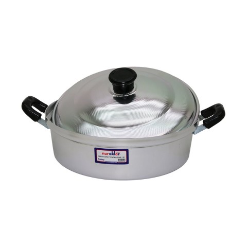 NURAKLAR KYT-122 ( NO-22 ) KARNIYARIK ALÜMİNYUM TENCERE*5X4