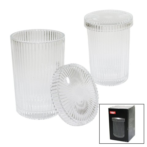 ENFA ENF-583 ( ÇİZGİLİ & CAM BARDAK ) KAPAKLI & ORİGAMİ SİTİL (KAHVE & SUNUM & MEŞRUBAT)*48