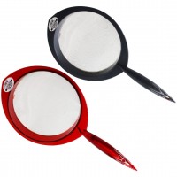 GU-Bİ PASLANMAZ ( NO-22 ) ( 22CM ) PLASTİK PLATİN SÜZGEÇ*24