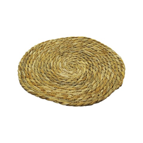 MİR-1538 ( HASIR ) ( 35CM ) ( YUVARLAK ) AMERİKAN SERVİS ALTI  & SUPLA ALTLIK*85