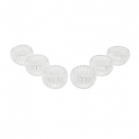 BAROTTİ DMR-8167 ( 6PCS ) ( CAM ) LOKUMLUK & SOSLUK ( ÇİZGİLİ DESEN ) ( ÇİFT CİDARLI ) ( 50 ML )*30