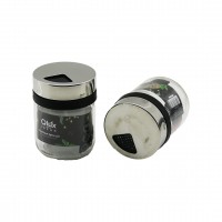 QLUX C-00342 PREMİUM SPİCE JAR (212CC)(CAM) BAHARATLIK & TUZLUK (KROM KAPLAMA PLASTİK KAPAK)(3 DÖKÜM AYARLI)*20=K