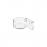 LIRMARTUR TB-041-1 YAKUT-12268 ( MİNİ ) KAPAKLI ( CAM ) ŞEKERLİK 90ML*60