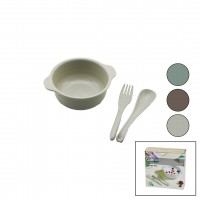 QLUX BSF-00980 BLW SET NO-2 BEBEK BESLENME SETİ ( 3PCS=1-MAMA KABI + 1-KAŞIK + 1-ÇATAL ) ( 400ML ) ( RENKLİ PLASTİK )*10=K QLUX BSF-00980 BLW SET NO-2 BEBEK BESLENME SETİ ( 3PCS=1-MAMA KABI + 1-KAŞIK + 1-ÇATAL ) ( 400ML ) ( RENKLİ PLASTİK )*10=K