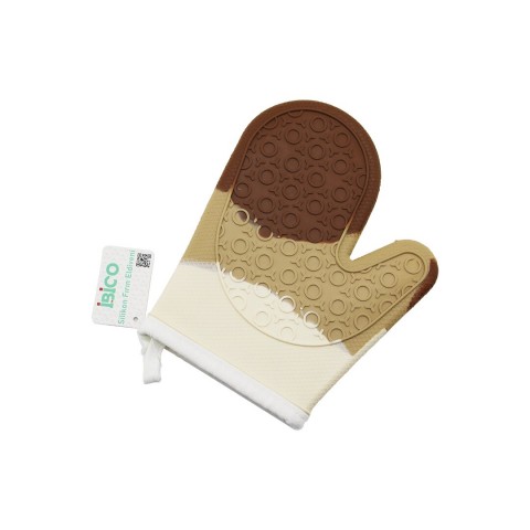 İBİCO İ22-005 ( SİLİKON & RENKLİ ) FIRIN ELDİVENİ ( ISI GEÇİRMEZ ) ( KUMAŞ İÇ YÜZEY )*12X16