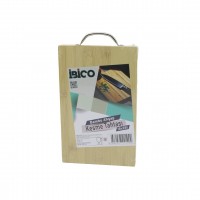 İBİCO İ22-199 ( 18X28 X 1.7CM ) LUX AHŞAP BAMBU KESİM PANOSU & KESME TAHTASI ( METAL KULPLU )*30