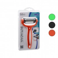 İBİCO İ22-116 ( 3İN1 = 360° BAŞLI  ) ( METAL ) SOYACAK ( GÜLENYÜZ EMOJİLİ RENKLİ PLASTİK SAP )*240