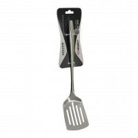 NEWLİFE BOUTIQUE CLKN-2324 ( ÇELİK METAL ) ( DELİKLİ SERVİS SPATULASI ) ( 26CM )*12X12
