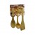 NEWLİFE CLKN-2337 ( 3PCS ) ( AHŞAP BAMBU ) MUTFAK SERVİS SETİ ( KAŞIK=27CM & KEPÇE=27CM & SPATULA=32CM )*72