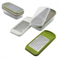 MUGİSS M-9 ( 5PCS ) STRONGER RENDE SETİ ( DİLİMLEYİCİ & KÜÇÜK-BÜYÜK RENDE & HAZNE & HAZNE KAPAK )*12=K