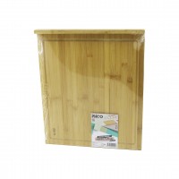 İBİCO İ22-240 ( 38X45CM ) AHŞAP BAMBU KESİM PANOSU & KESME TAHTASI ( TEZGAH ÜSTÜ ) ( KANALLI & KENAR DESTEKLİ )*12