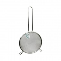 İBİCO İ22-301 ( 20CM ) ( METAL SAPLI ) ( 2 KULAKLI ) TEL SÜZGEÇ ( SAP: 15.5CM )*12X20