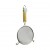 İBİCO İ22-303 ( 16CM ) ( 2 KULAKLI ) ( AHŞAP SAPLI ) TEL SÜZGEÇ ( METAL ÇERÇEÇEVE ) ( SAP: 14.5CM )*10X24