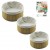 İBİCO İ12-069 ( 3 BOY ) ( YUVARLAK ) ( BAMBU KENAR ) ORGANİZER SEPET ( AHŞAP ALTLIK & BEZLİ ) ( ÇAP: 21CM & 25CM & 28CM )*24