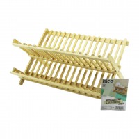 İBİCO İ22-251 ( LÜX ) ( AHŞAP BAMBU ) ( BULAŞIKLIK & TABAKLIK ) TEZGAH ÜSTÜ ( 46X33CM )*12