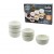 COOKER CKR-3788 ( 6PCS ) BERLİN PORSELEN ÇEREZLİK ( 10CM )*12=K