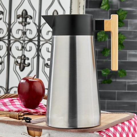 COOKER CKR-2094 ( 2LT ) ( BAMBU SAP ) ÇELİK TERMOS (INOX SERİSİ) (12 SAAT SICAK & 24 SAAT SOĞUK) (ÇİFT CONTALI KAPAK)*12