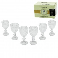 BAROTTİ DMR-9140 ( 6PCS ) KAHVE YANI ( CAM ) BARDAK*24=K