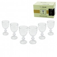 BAROTTİ DMR-9138 ( 6PCS ) KAHVE YANI ( CAM ) BARDAK*24=K