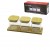 BAROTTİ DMR-9801 ( 3PCS ) ( KARE ) BORASİLİKAT BAHARATLIK ( BAMBU KAPAKLI & STANDLI )*24=K