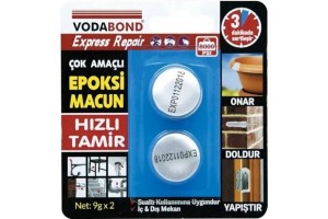 Vodabond Epoksi Tamir Macunu 9g 2 Adet