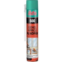 AKFİX POLİÜRETAN KÖPÜK 750 ML 600 GRAM