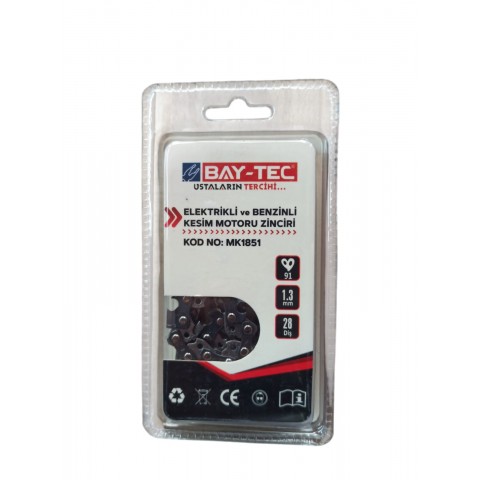 BAYTEC ELEKTRİKLİ VE BENZİNLİ MOTORU ZİNCİRİ 28 MK1851