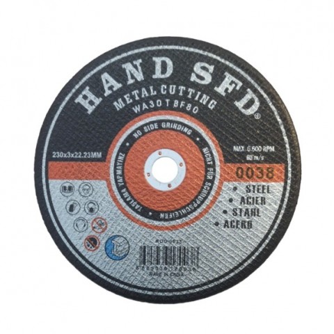 HAND SFD 230*3*22.22 METAL KESİCİ TAŞI*5X