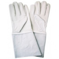 BAY-TEC DERİ ELDİVEN BEYAZ